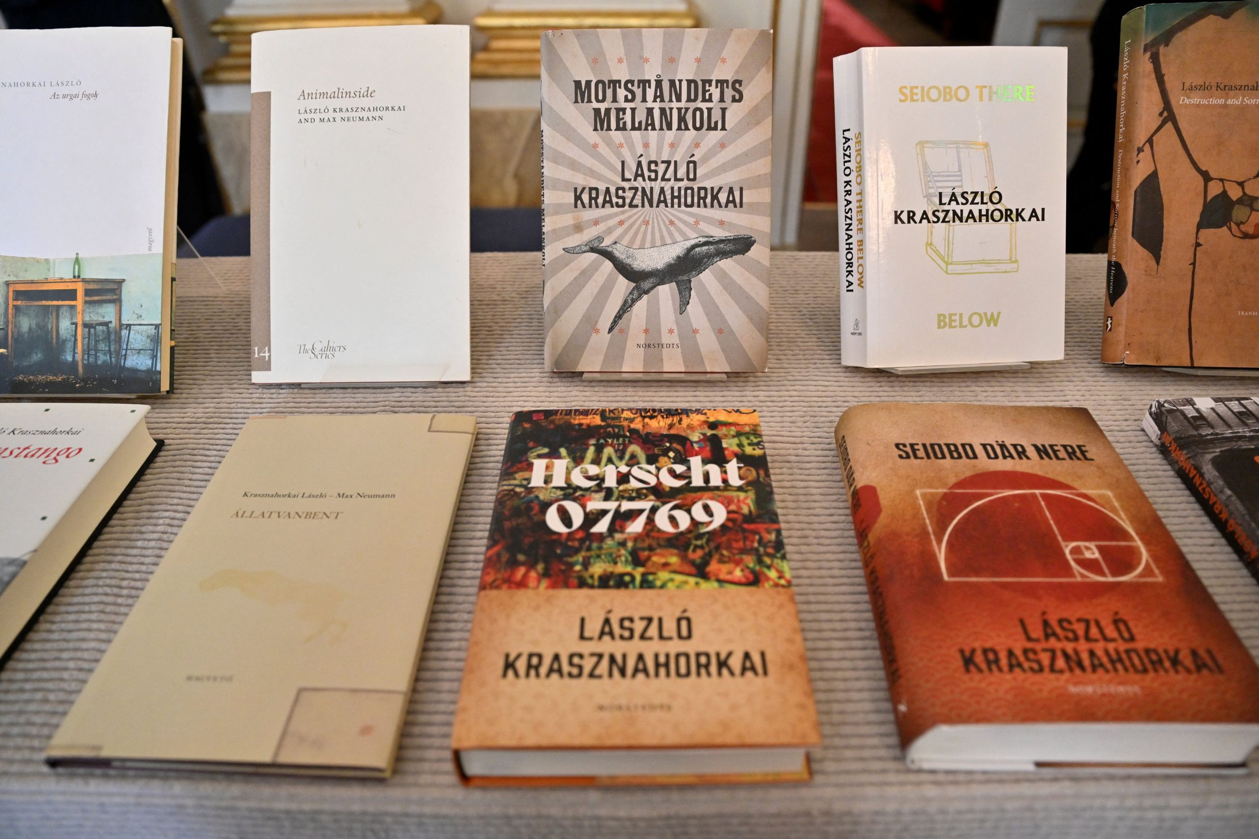 Laszlo Krasznahorkai wins 2025 Nobel Prize in Literature