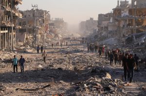 Israel Says Cease-Fire Has Begun, Troops Withdraw From Parts of Gaza