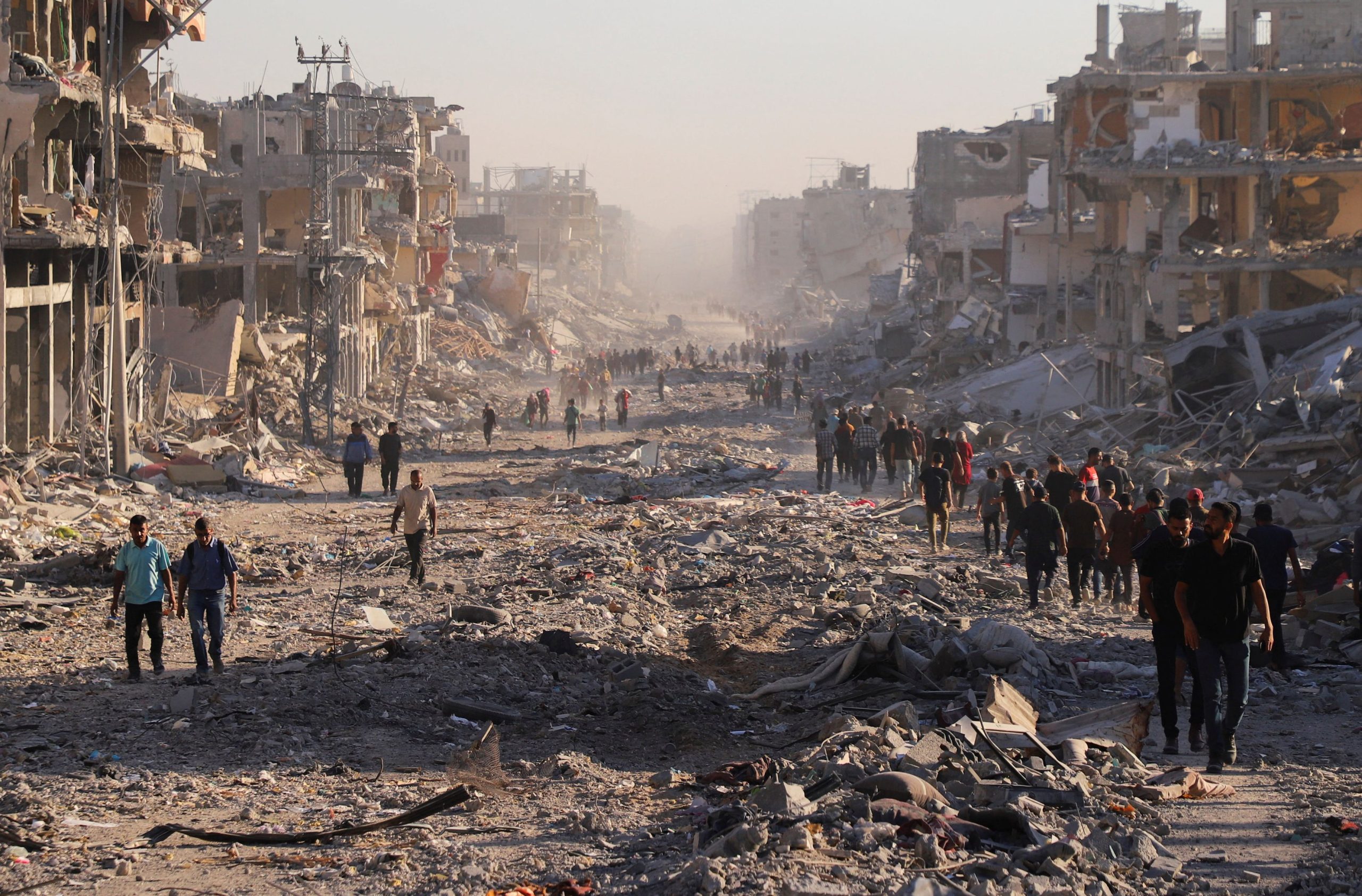 Israel Says Cease-Fire Has Begun, Troops Withdraw From Parts of Gaza