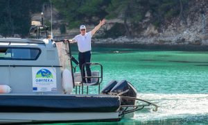 Albert of Monaco on Alonissos; Tours Marine Park