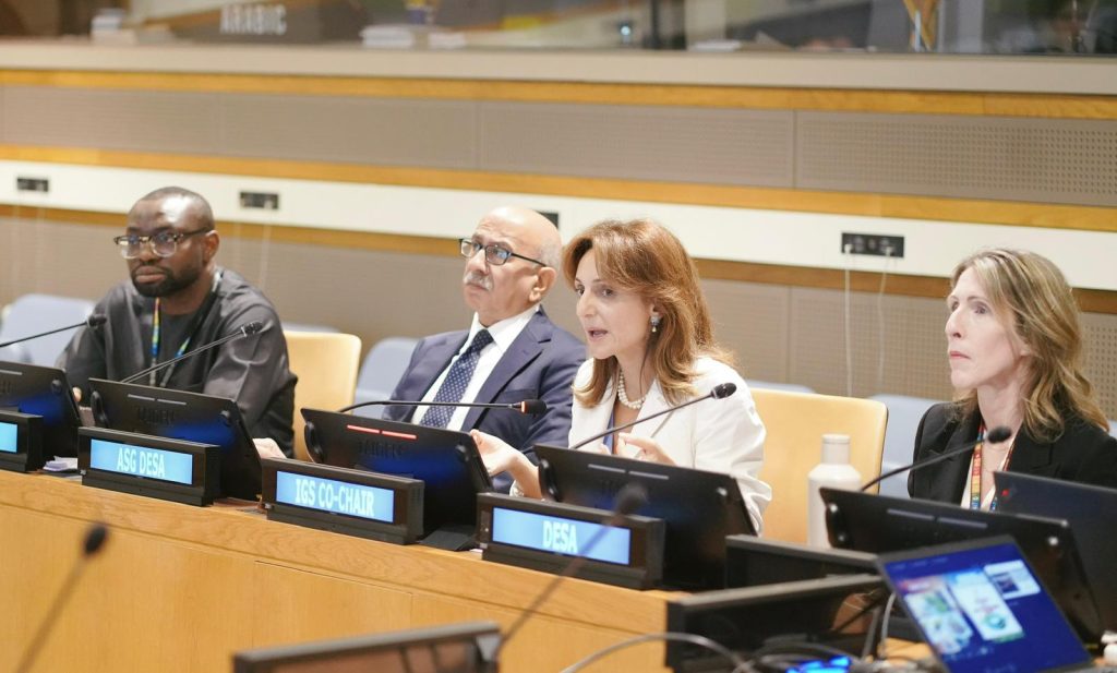 Koundouri at Climate Week NYC