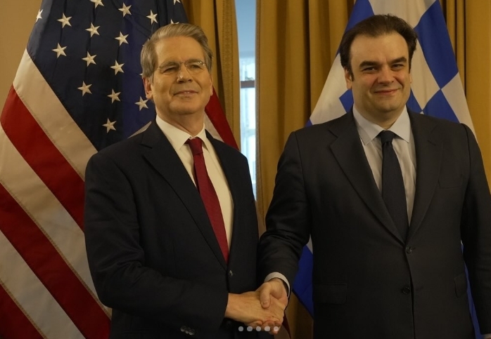 Greek FinMin Meets with US Treasury Sec’t in D.C.