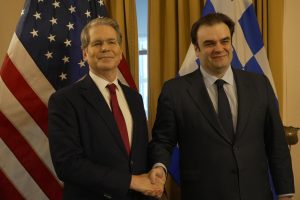 “You Can’t Say No to the Ambassador,” Says Treasury Secretary, as Guilfoyle’s Influence Reaches Athens Early
