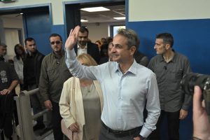 Greek PM Visits Wildfire-Stricken Area in North Athens