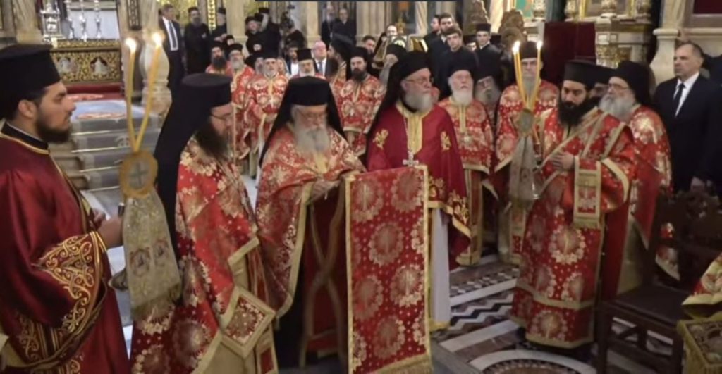 Archimandrite Symeon Ordained as New Abbot of Sinai Monastery