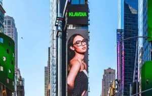 Klavdia in Times Square: Young Greek Performer Debuts in Spotify Campaign