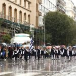 student parade greece