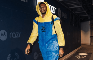 Greek Freak Goes Minion: Giannis Steals Halloween Spotlight