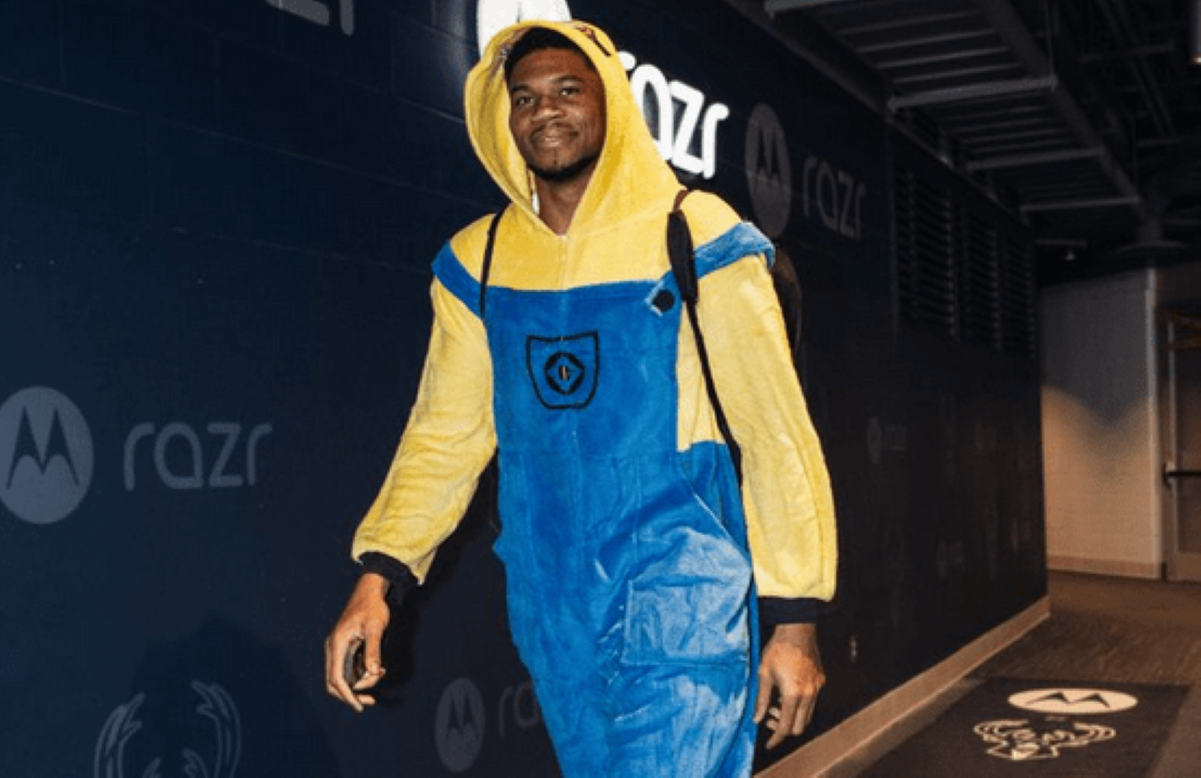 Greek Freak Goes Minion: Giannis Steals Halloween Spotlight