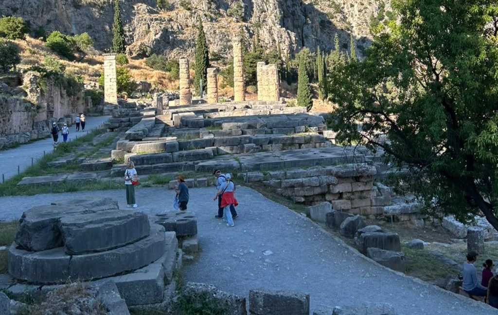 Pair Charged With Removing Stone From Delphi Site