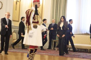 Greece’s President Welcomes New U.S. Ambassador