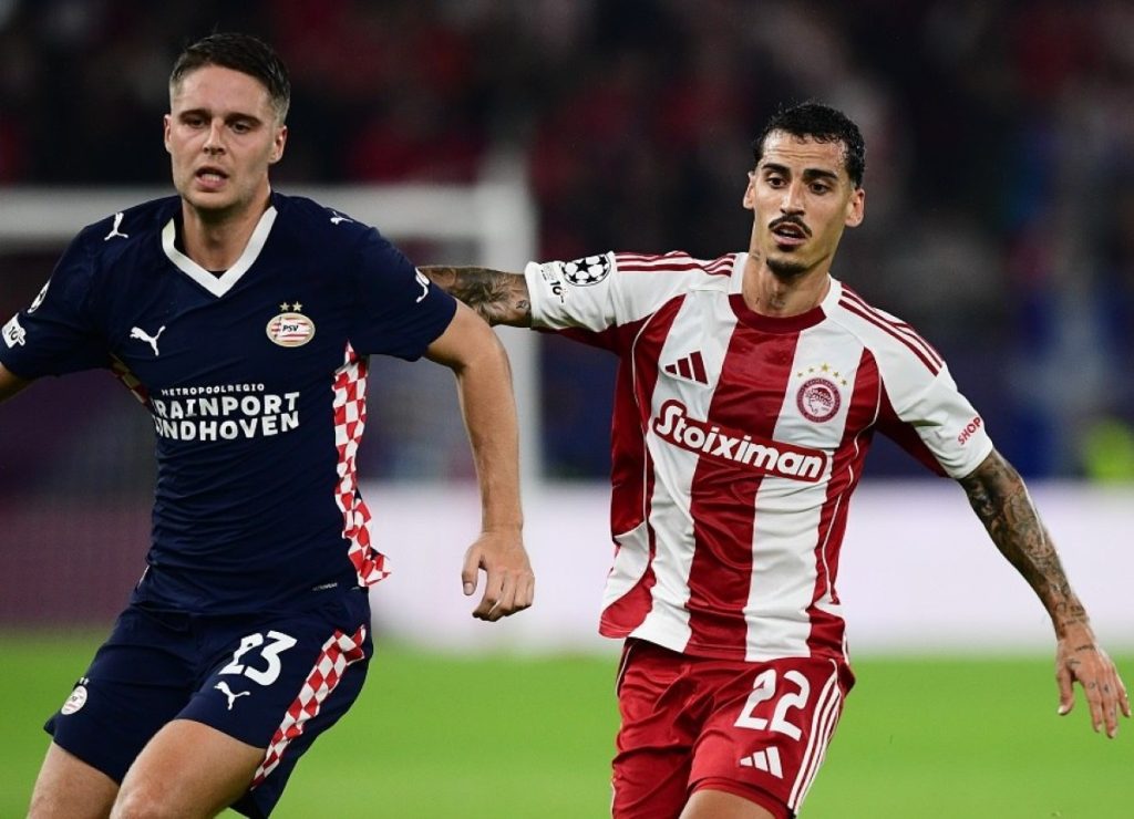 Unlucky Olympiacos Draw Against PSV Eindhoven in Champions League