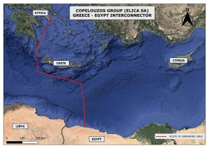 Cheaper Electricity by Up to €20/MWh from the Greece–Egypt Cable