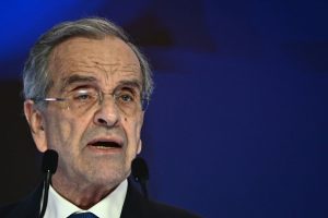 Former PM Samaras Launches Fierce Attack on Mitsotakis