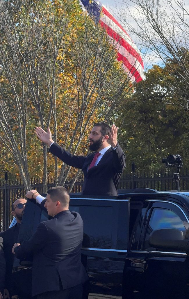 al sharaa and trump meeting