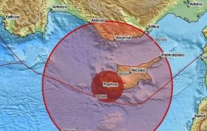 Seismic Activity Shakes Cyprus on Wed.