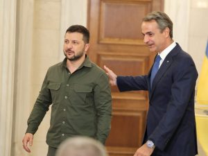 Athens on High Alert as Zelensky Arrives for Energy Talks