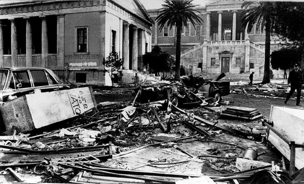 How Greece’s Military Junta Crushed the Polytechnic Uprising