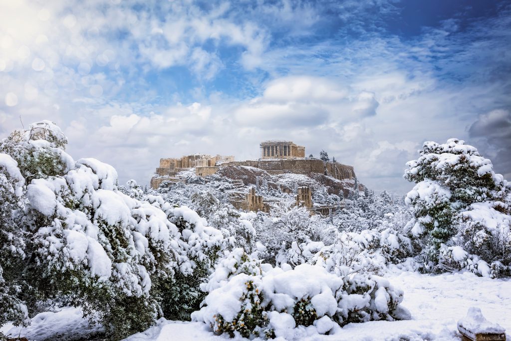 First Snow Expected in Greece as Europe Faces Severe Cold