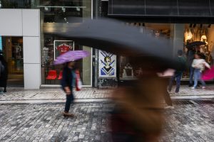 Rain and Storms Spread Across Greece on Wednesday