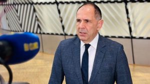 Greece’s Foreign Minister Sets Out EU Priorities in Brussels