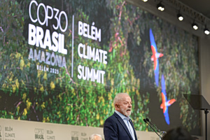 They Held a Climate Summit in the Amazon. They Didn’t Account for the Rain.