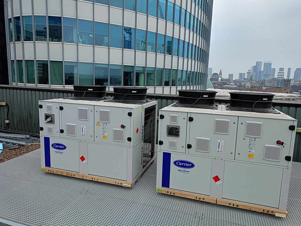 Radisson heat pumps Net Zero Hotel