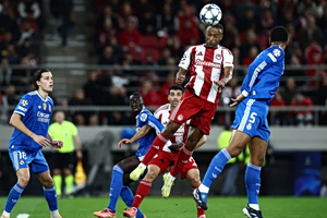 Champions League: Olympiacos Counter-Attack Falls Just Short Against Real Madrid 3-4