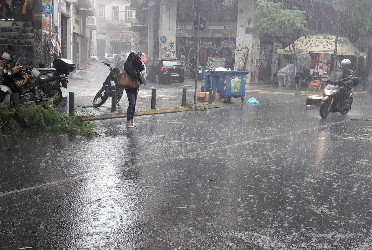 Storm “Adel” Batters Athens With Torrential Rain
