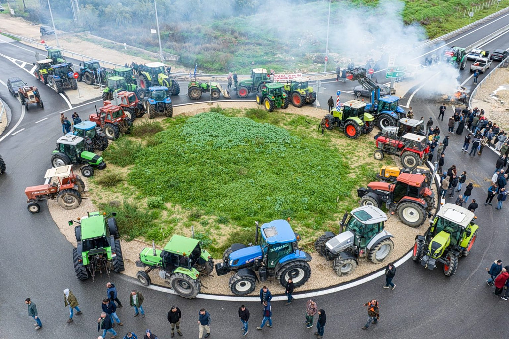 greek farmers protests