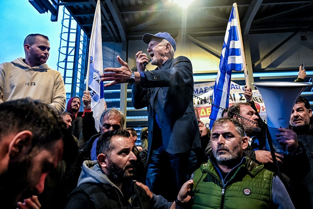 greek farmers protests