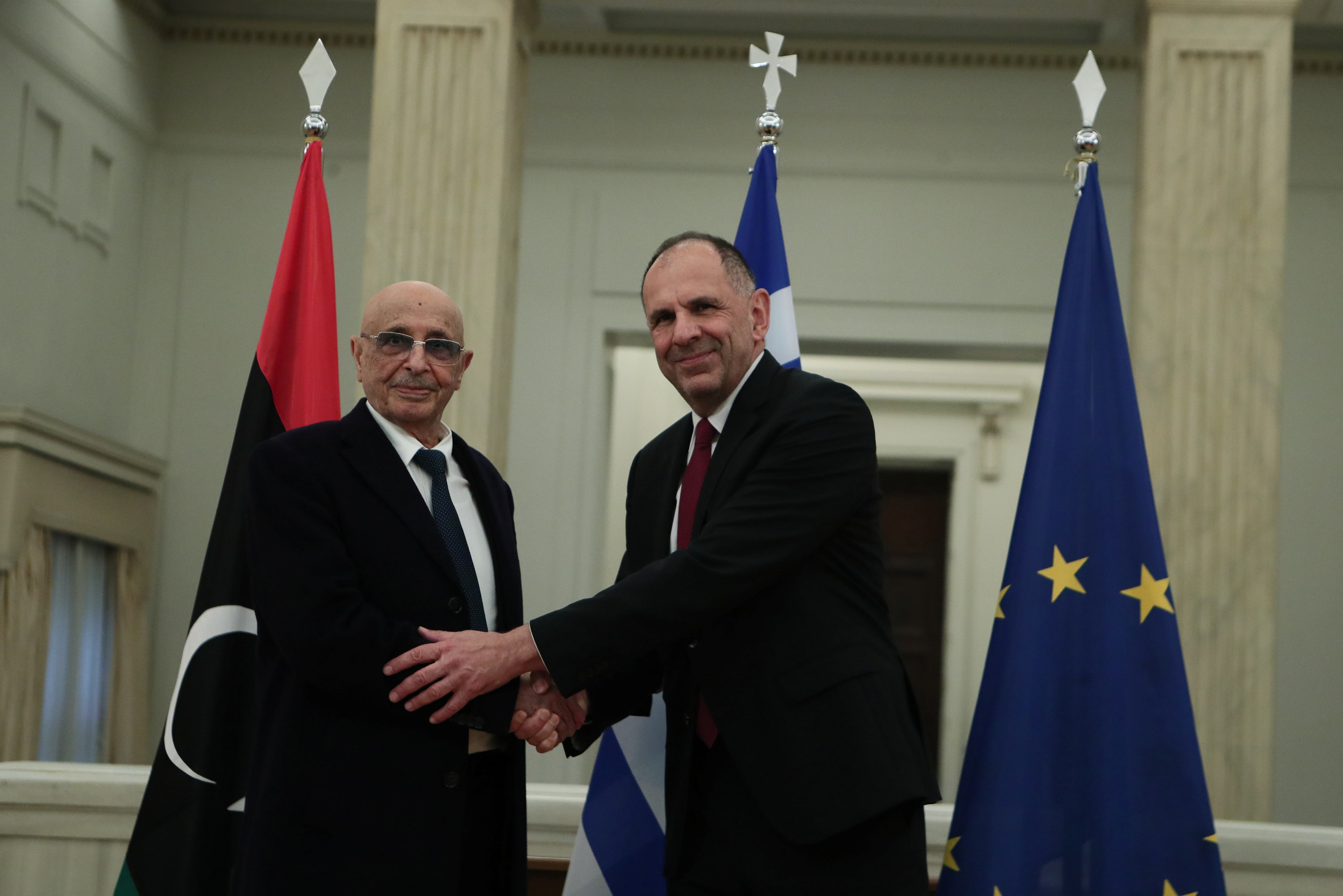 Greek FM to Visiting Libyan Leader: EU Also Rejects Controversial Maritime Agreement