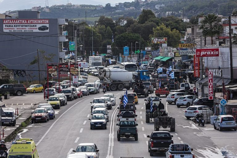 crete farmers protest
