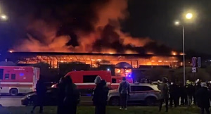 Deadly Fire Sweeps Through Market in St Petersburg