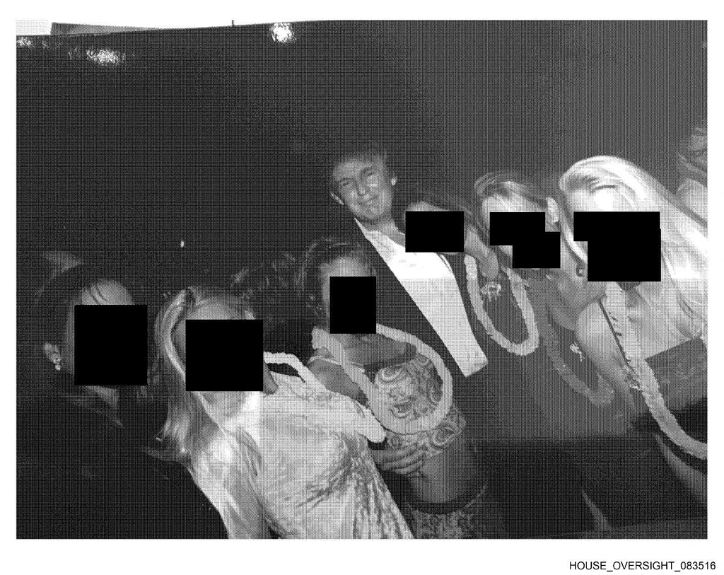 Trump and the Newly Released Jeffrey Epstein Estate Photos