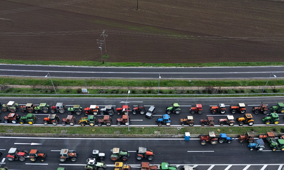 Greek Farmers Threaten to Paralyze the Country