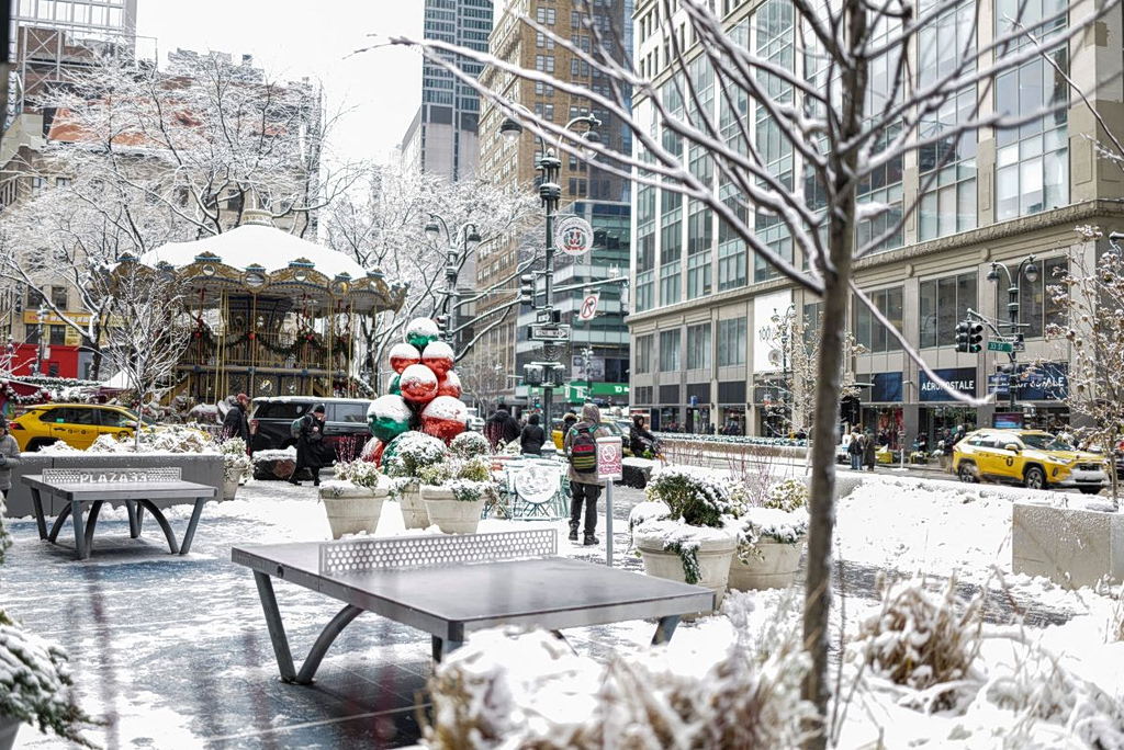 new york city snow