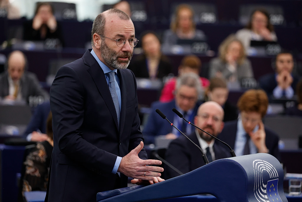 Manfred Weber Hails Greece’s Leadership of the Eurogroup