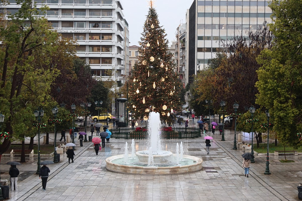 Rain, Storms, and Cold Morning, Monday