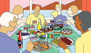 The Best Vacation Souvenirs? Ingredients for a Dinner Party
