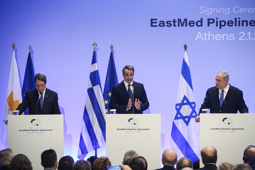 Mitsotakis Meets With Israeli PM Netanyahu in Jerusalem