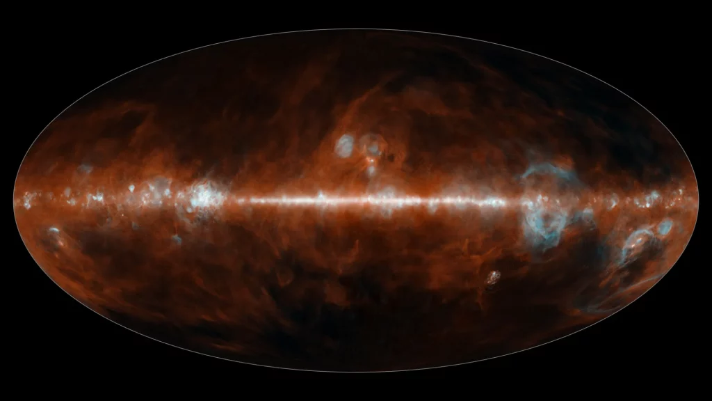 NASA Publishes First Infrared Map by SPHEREx Telescope