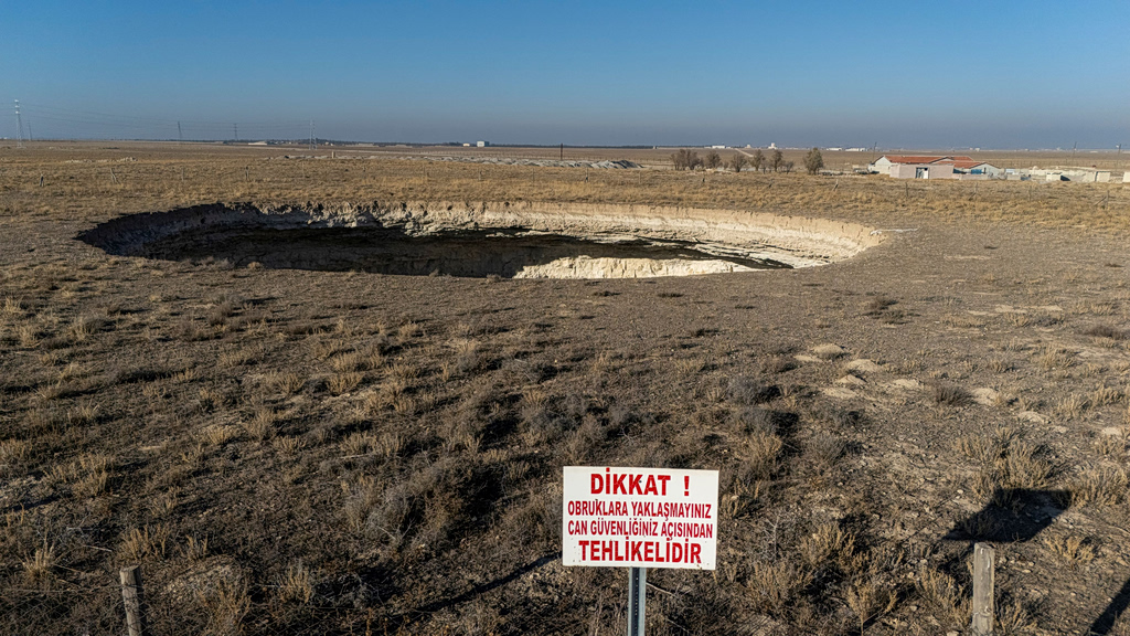 Sinkholes Threaten Turkey’s Agricultural Heartland