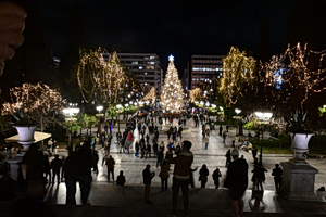 Traffic Disruptions in Central Athens on New Year’s Eve