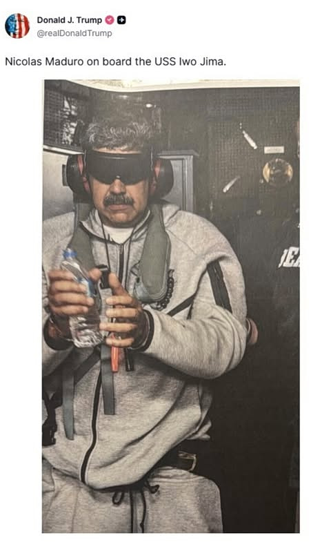 Maduro Has Been Captured, Following US Strikes on Venezuela
