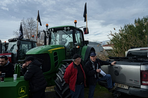 Greek Farmers to Escalate Protests With a 48-Hour Blockade