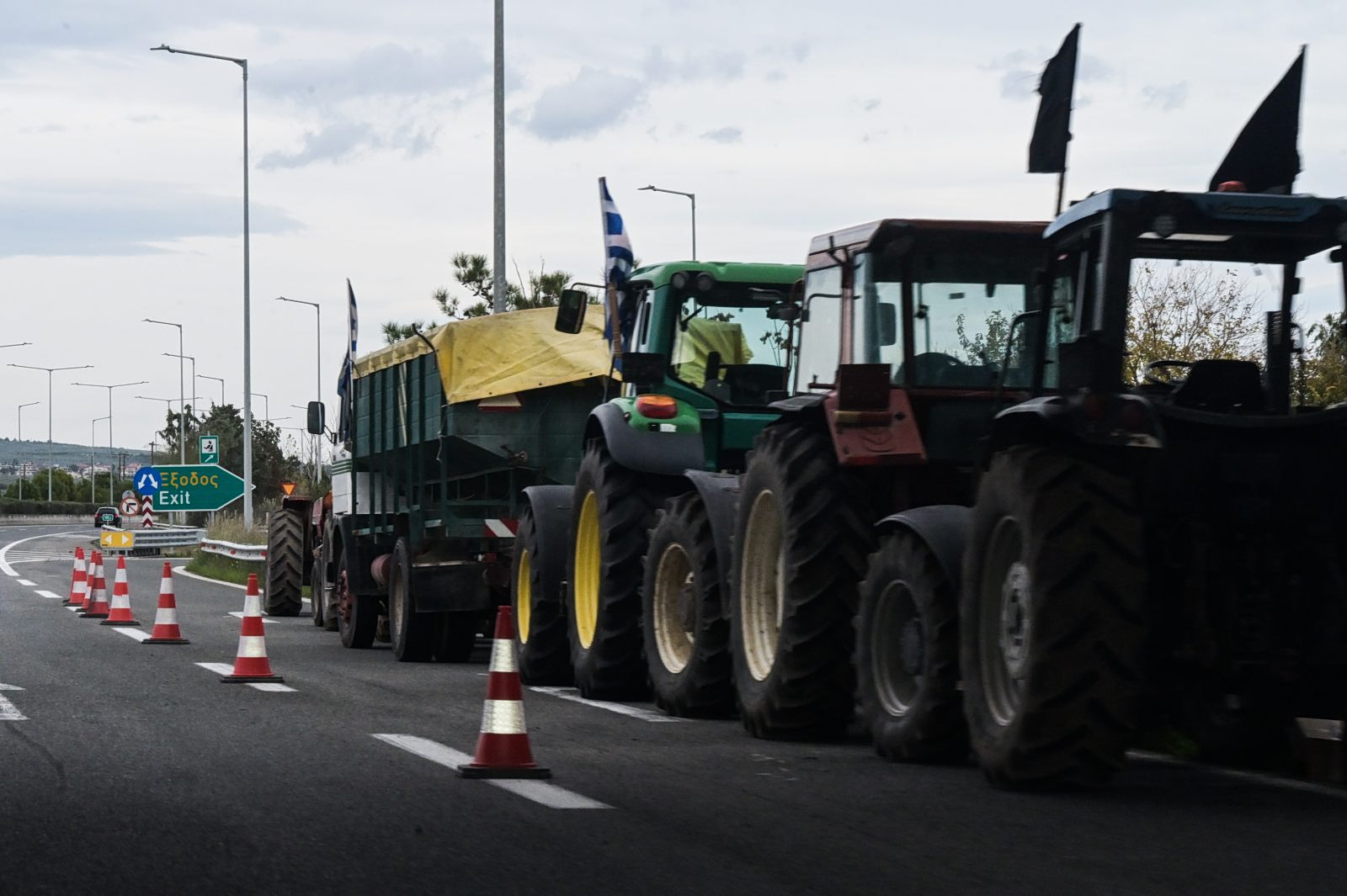 Greek Farmers Escalate Protests With Highway Blockades