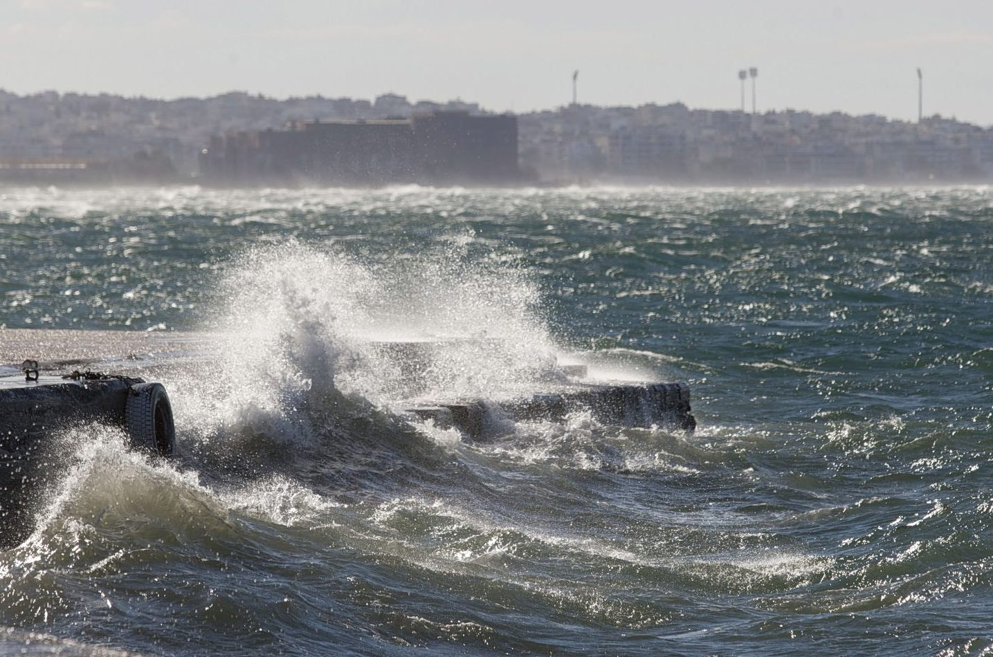 Storm Winds Halt Ferry Services Across Greek Ports