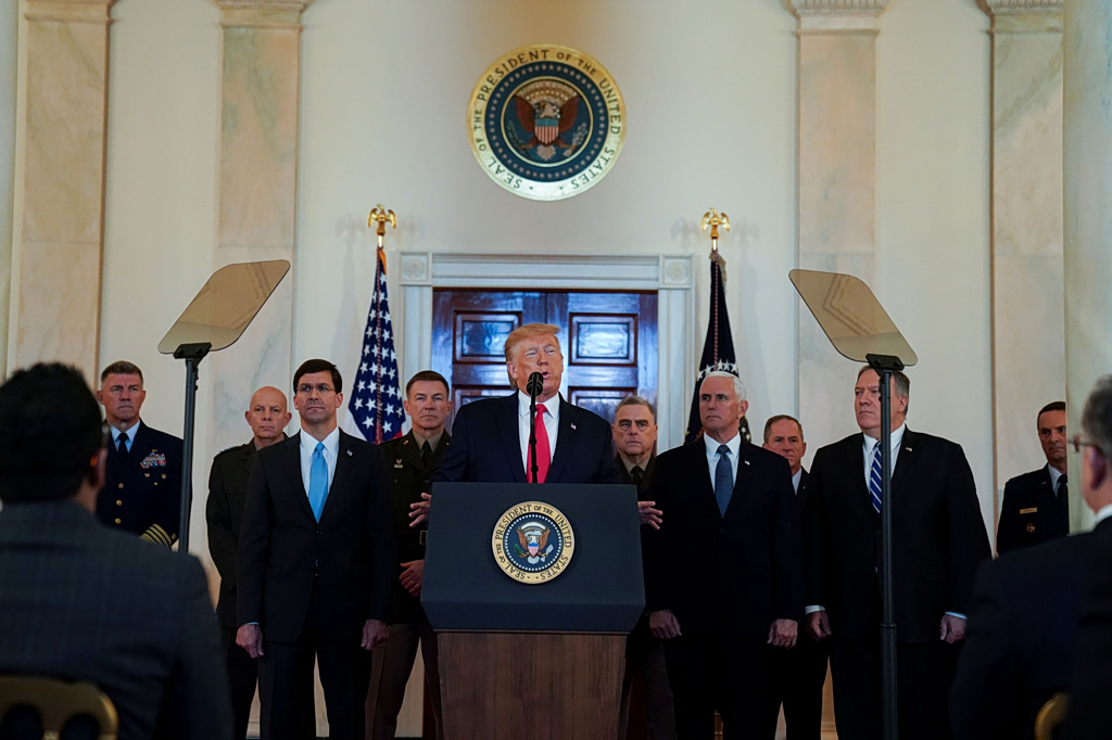 Trump Threatens 25% Tariff on Nations Trading With Iran