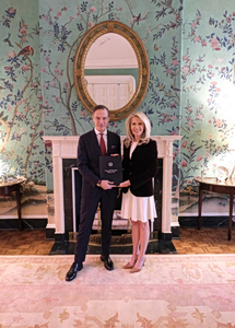 Greek Ambassador Presents Copies of Credentials in Washington
